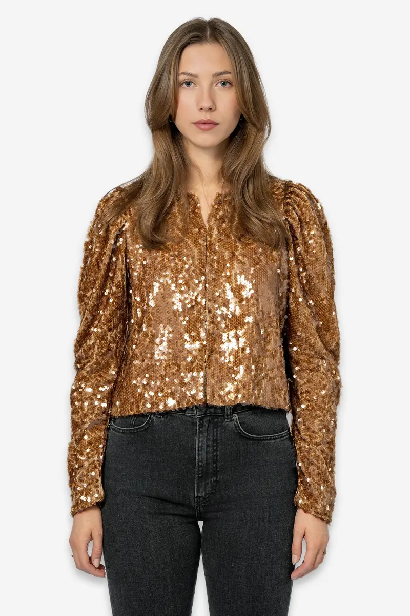 Sequins Jacket Golden
