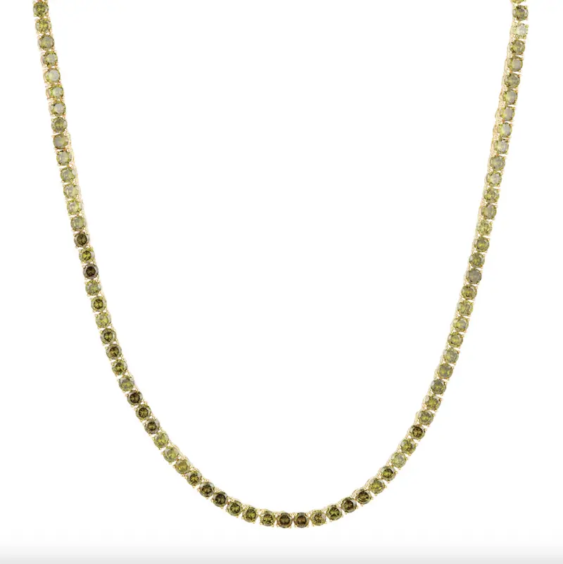 Serena necklace - Olive