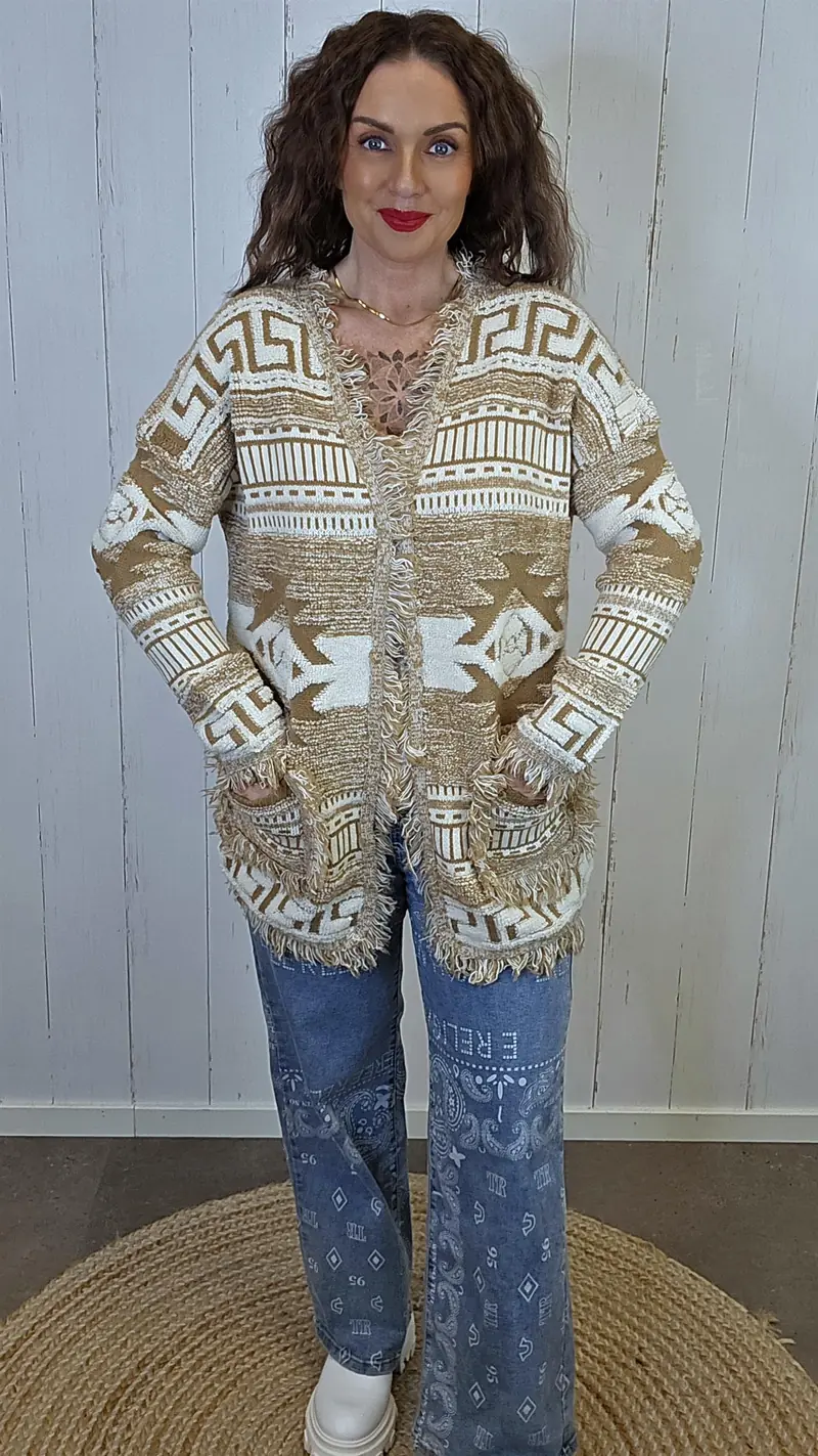 Serena Strikket Cardigan