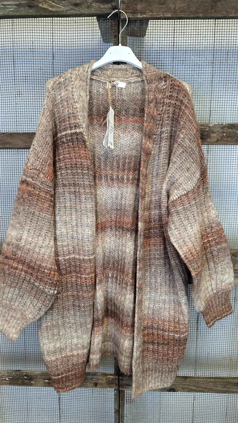 Serena Strikket jakke camel