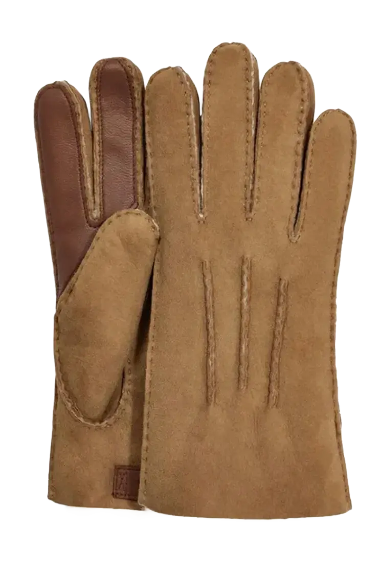 Sheepskin Tech Glove Chestnut