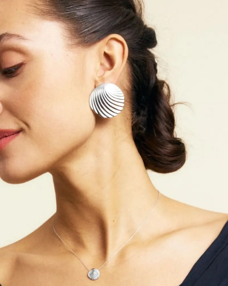 Shelli Studs Large Steel