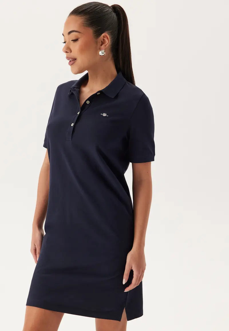 Shield Ss Pique Polo Dress