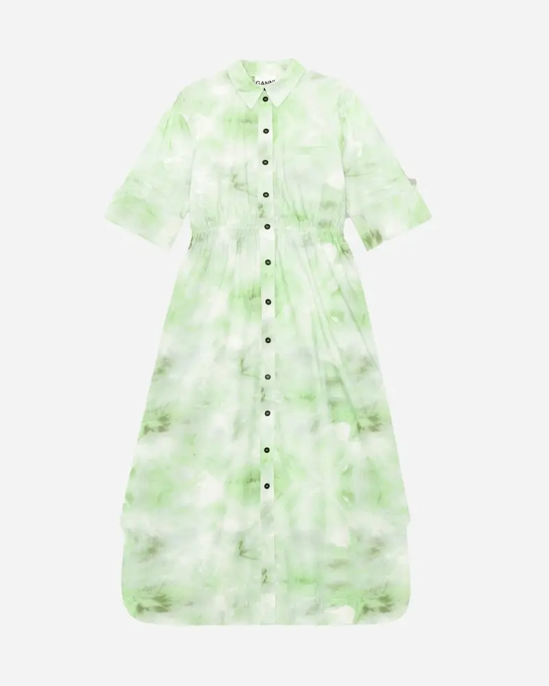 Shirt Dress - Kelly Green
