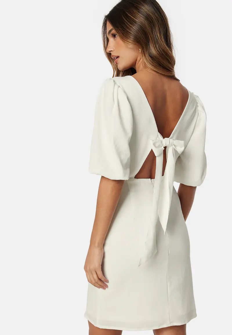 Short bow Dress