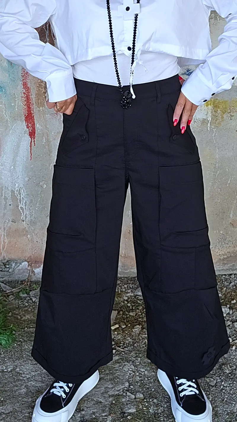 Short plenty pant svart