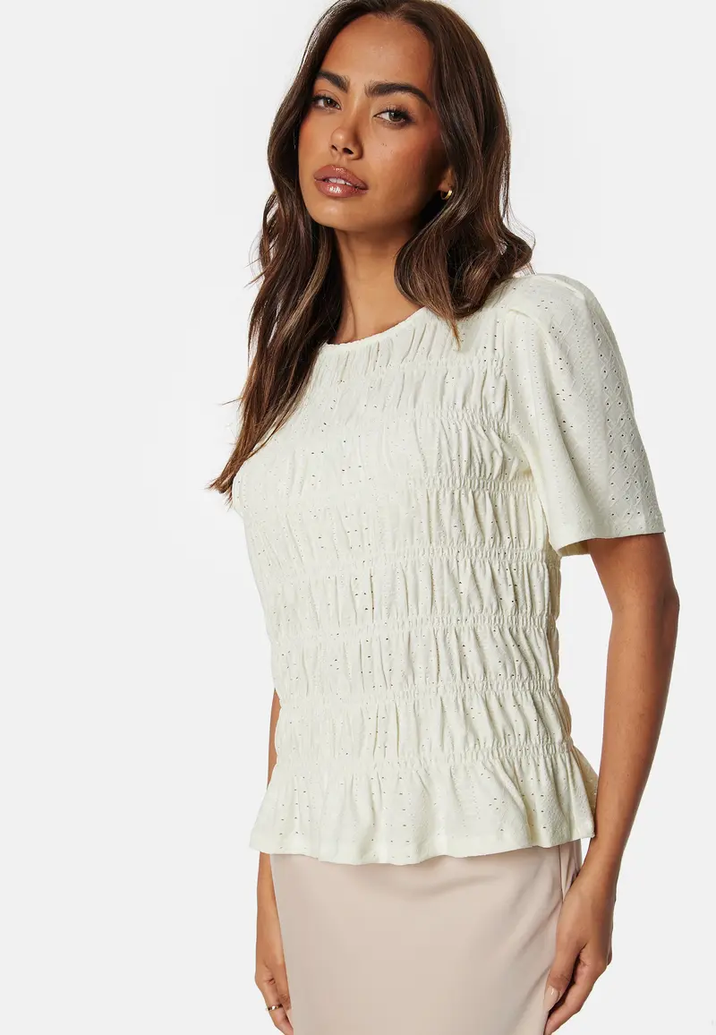 Short Sleeve Smock Top
