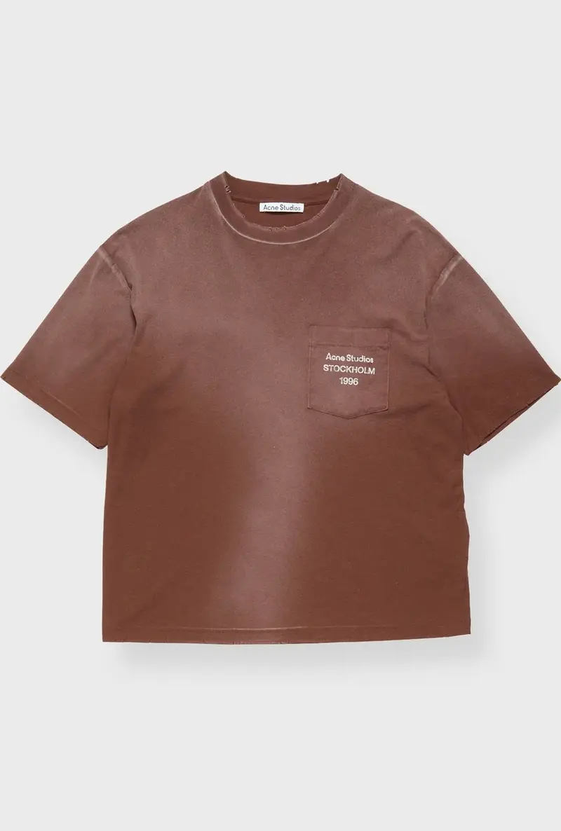 Short Sleeved Logo T-Shirt Chocolate Brown