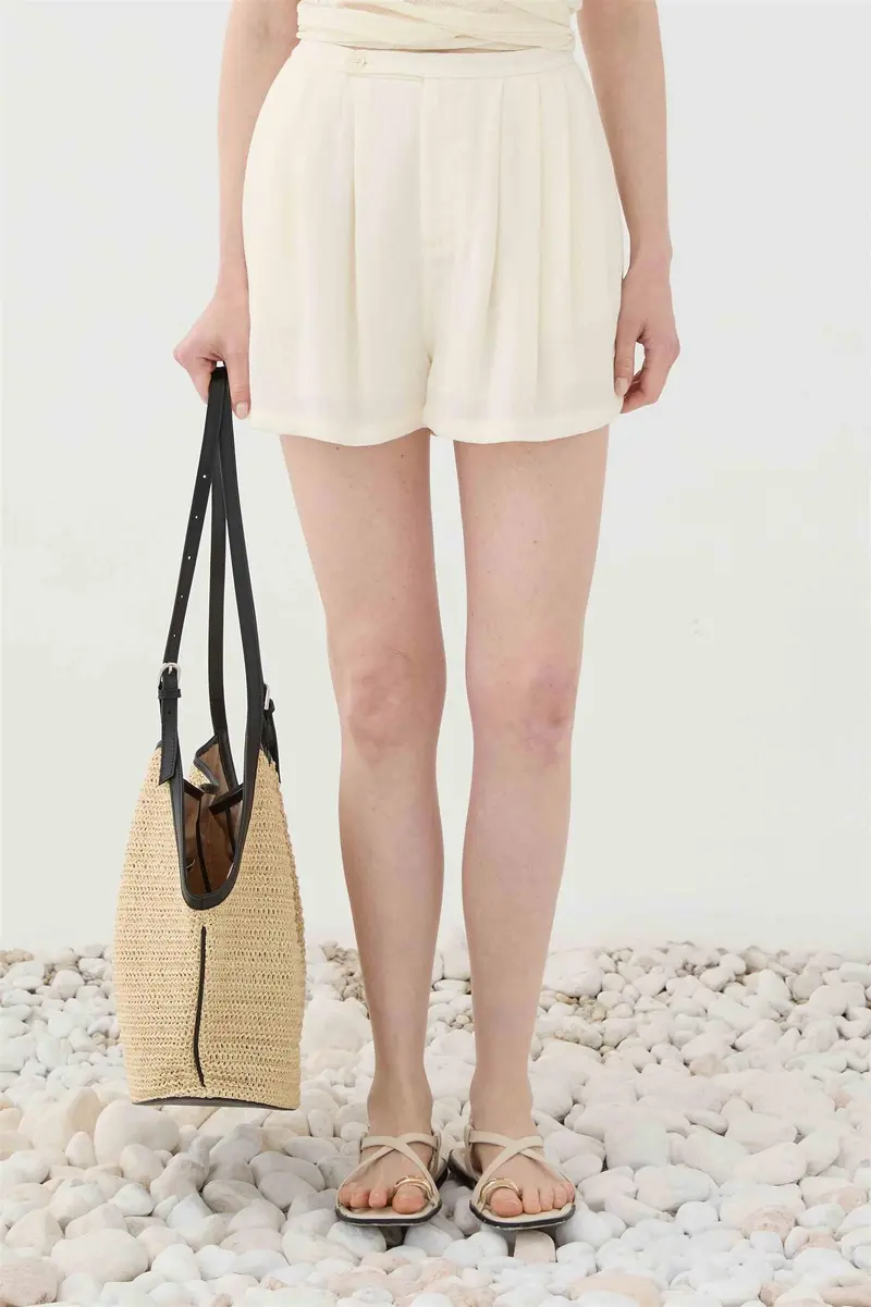 Shorts Bianco Panna