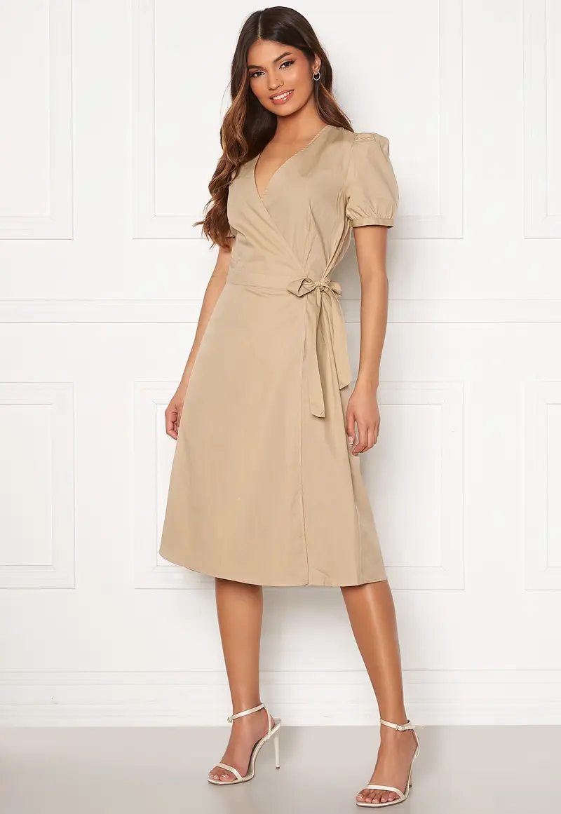 Sille S/S Wrap Midi Dress