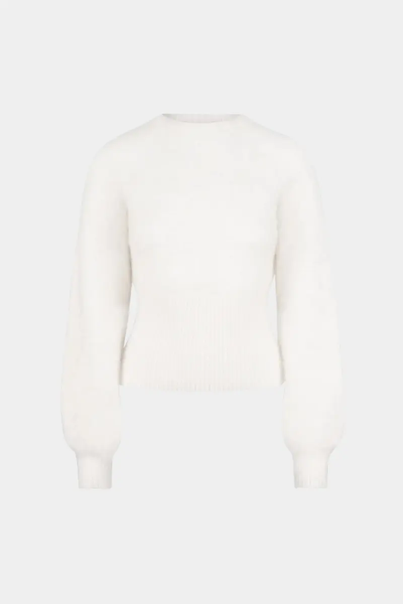 Sima Chunky Sweater White