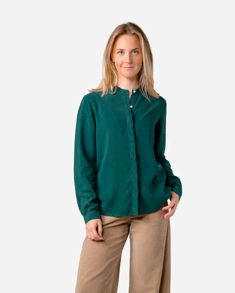 Simone Shirt - Moss Green