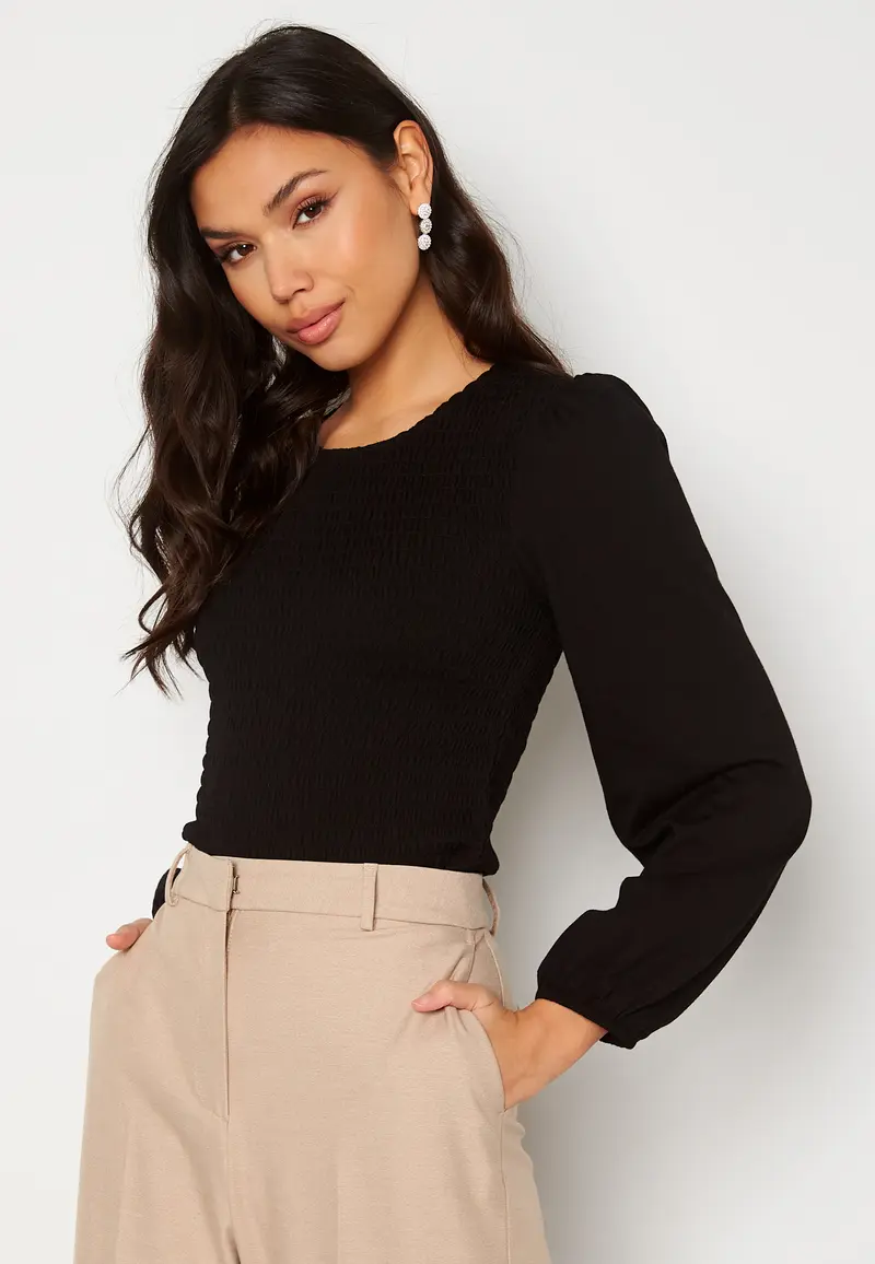 Sindi L/S Smock Top