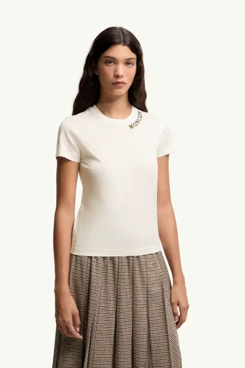 Sketch Logo Cotton T-Shirt White