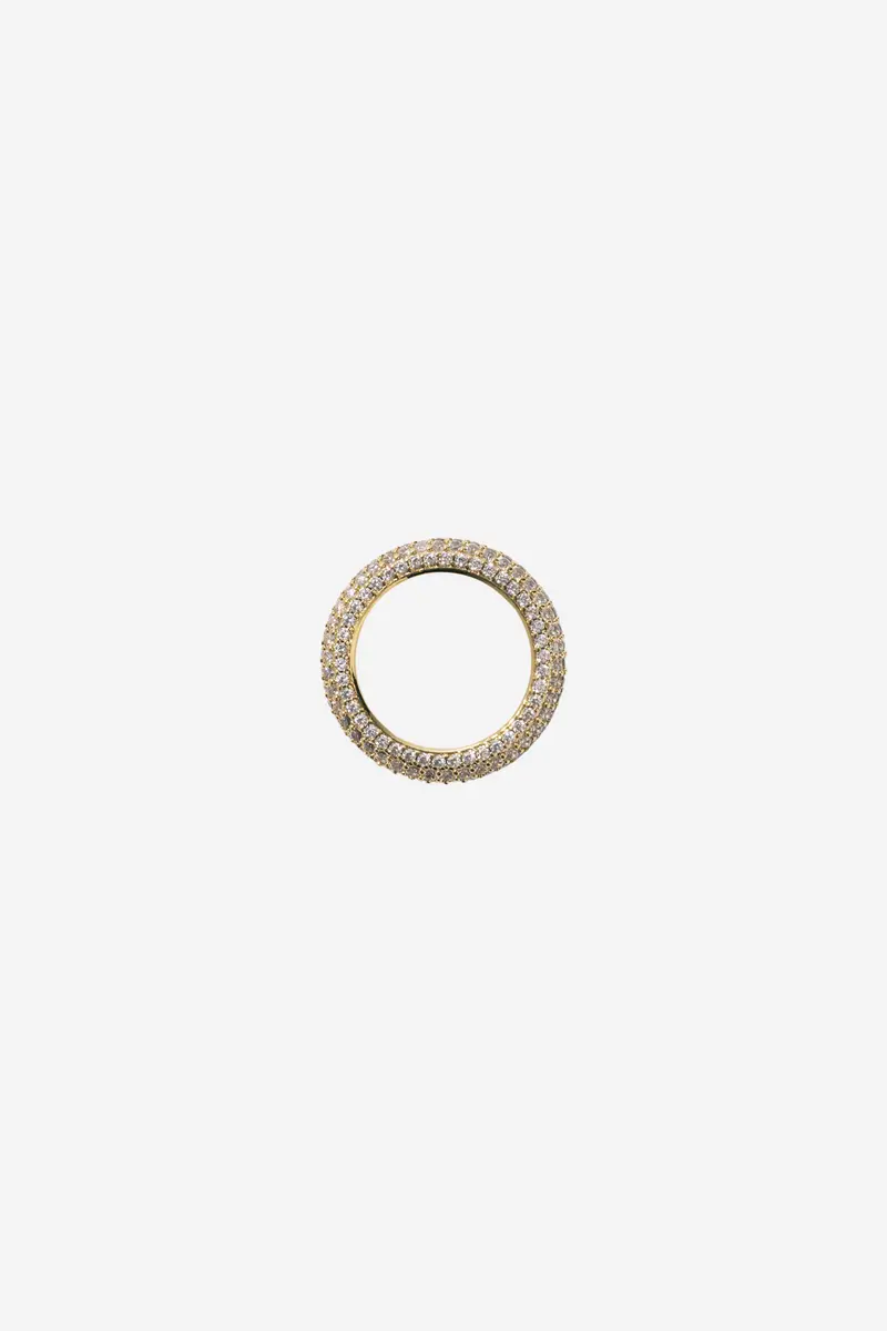 Skinny Diamond Ring Gold