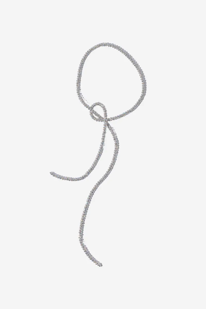 Skinny Serpent Chain Silver