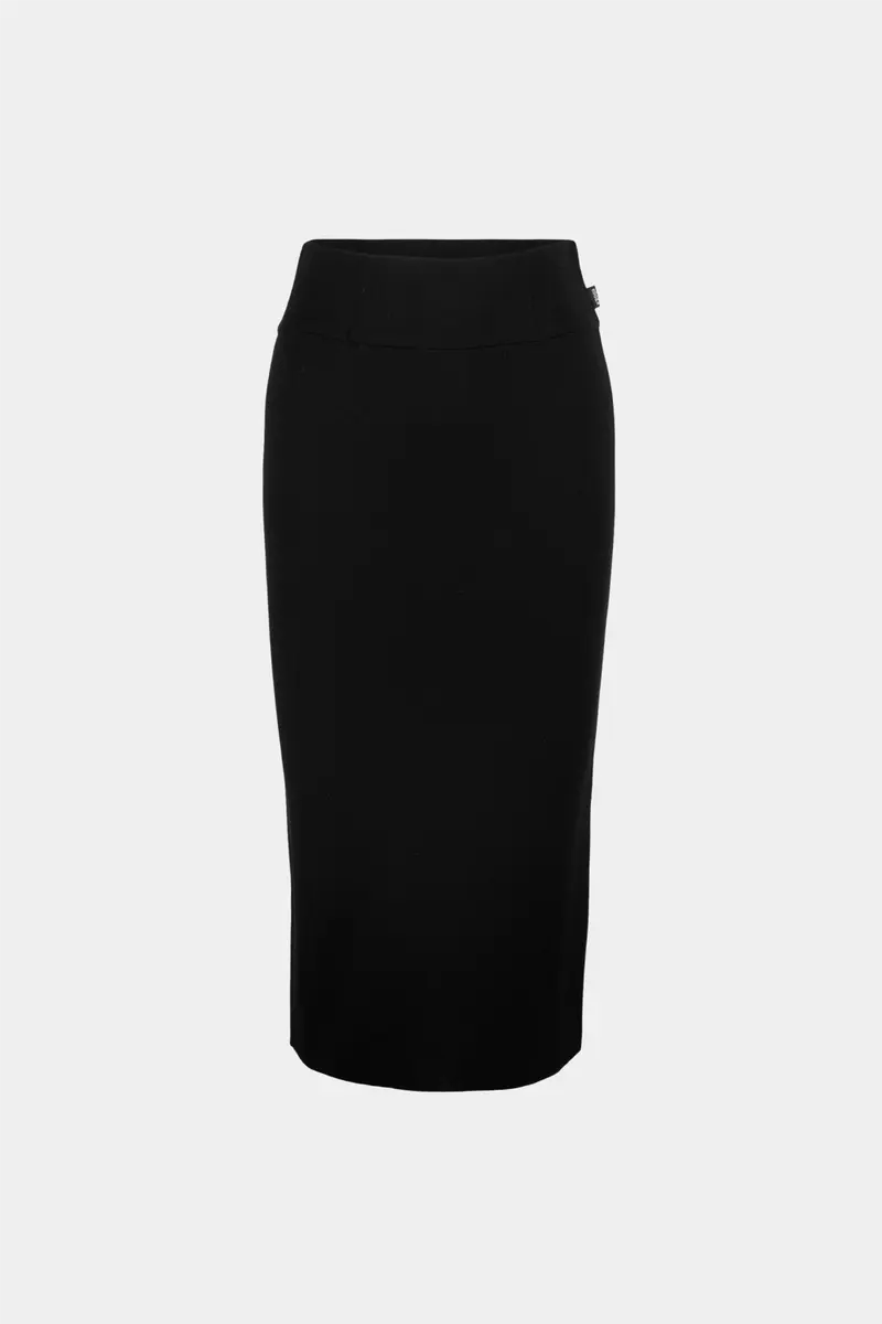 Skyler Merino Skirt Black