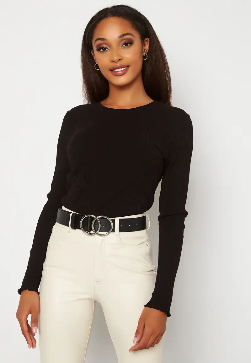 Slfanna LS Crew Neck Tee