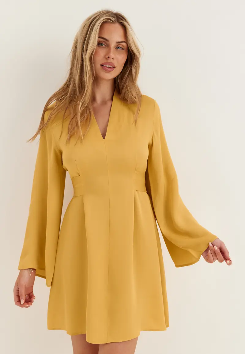 Slflaura Regular Ls Short Dress