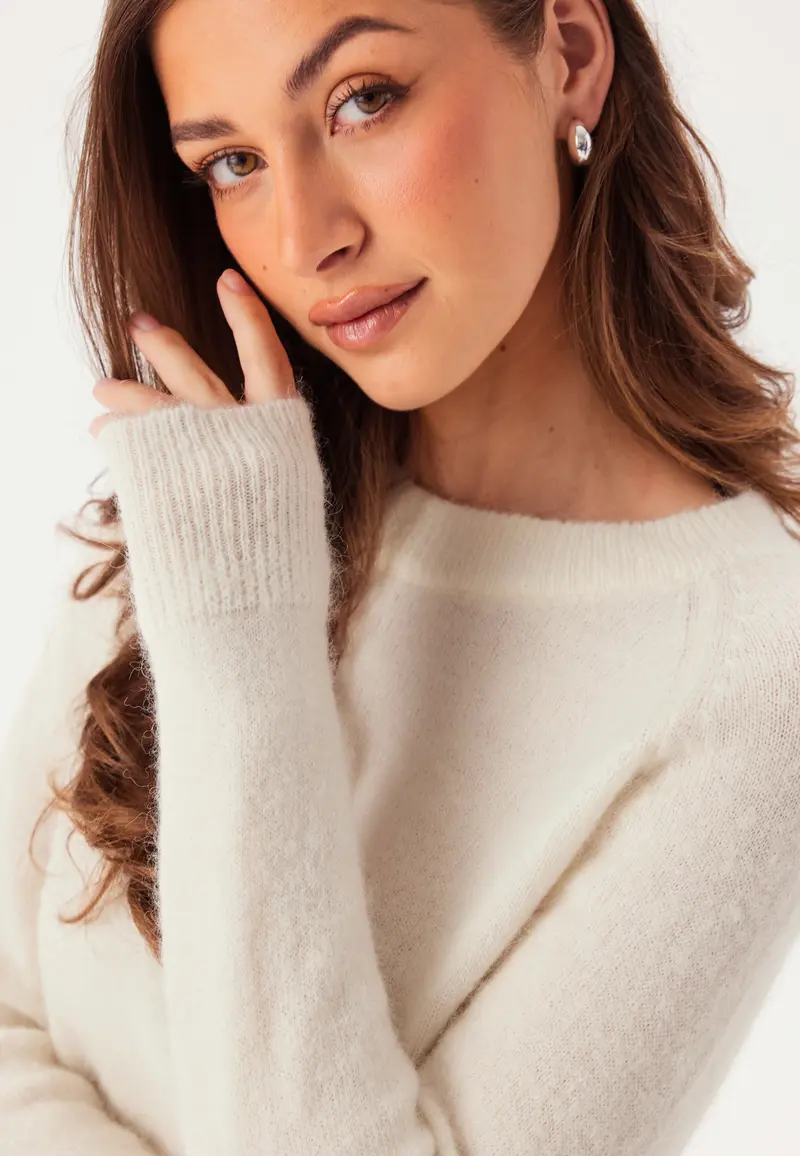 Slflulu LS Knit O-Neck