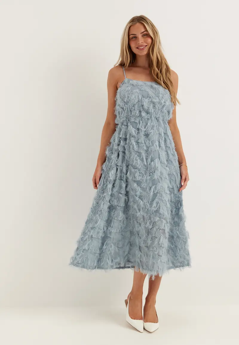 Slfmyline Regular Midi Strap Dress