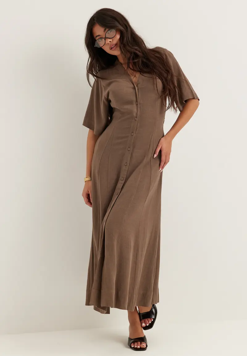 Slfviva Regular Linen Blend Dress