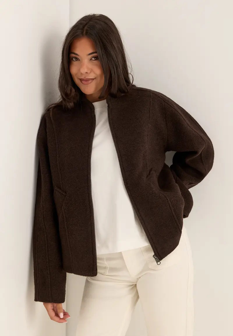Slwjacqueline Wool Blend Jacket