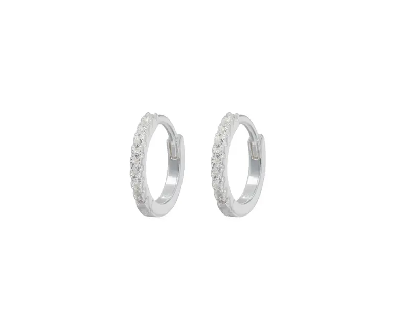 Small Hoops Silver