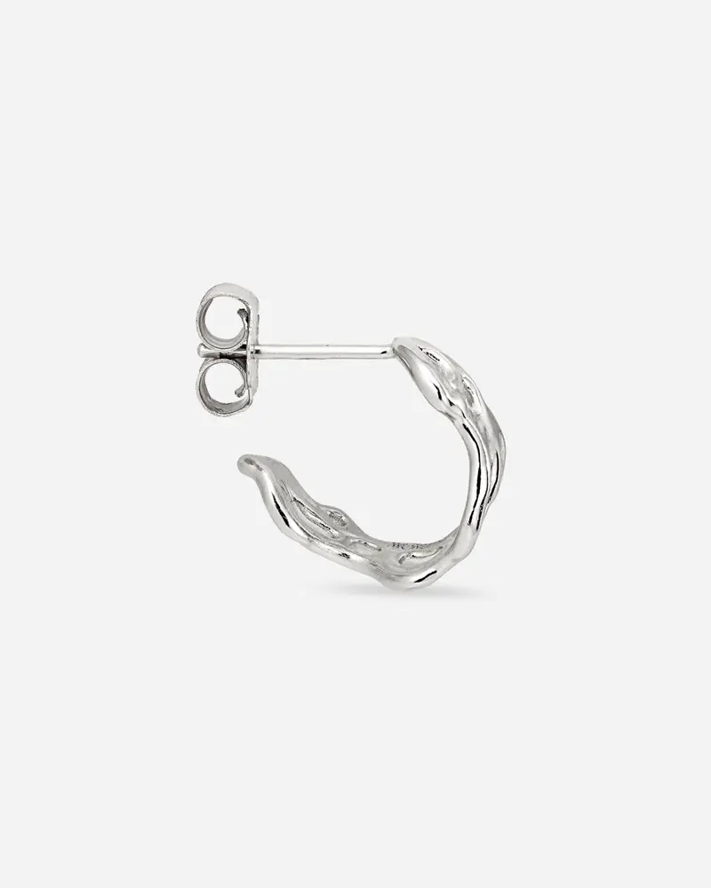 Small Space Hoop - Silver