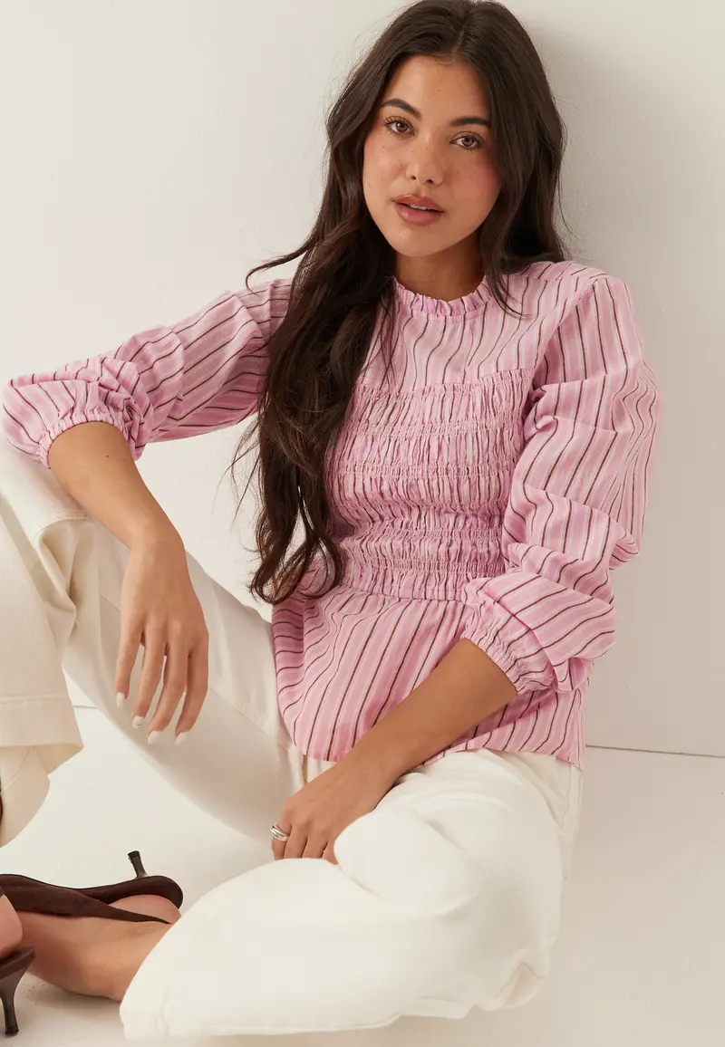 Smock Cotton Blouse