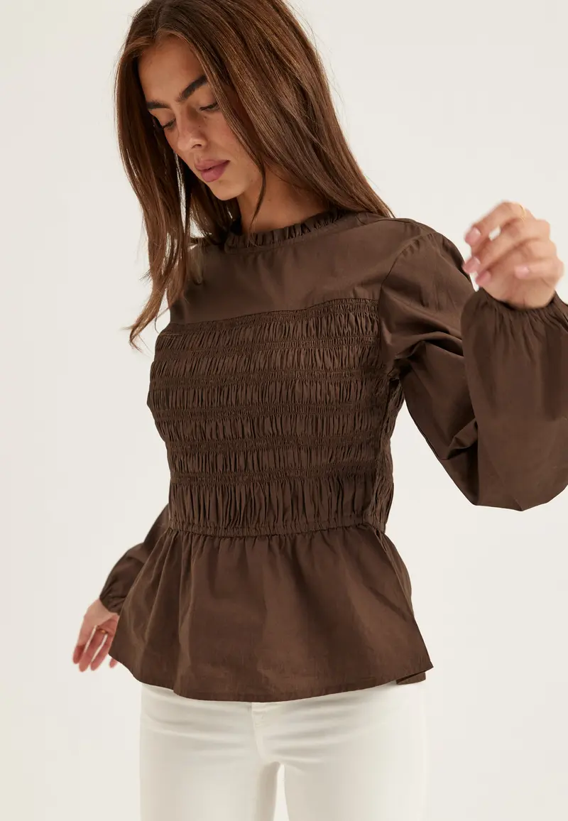 Smock Cotton Blouse