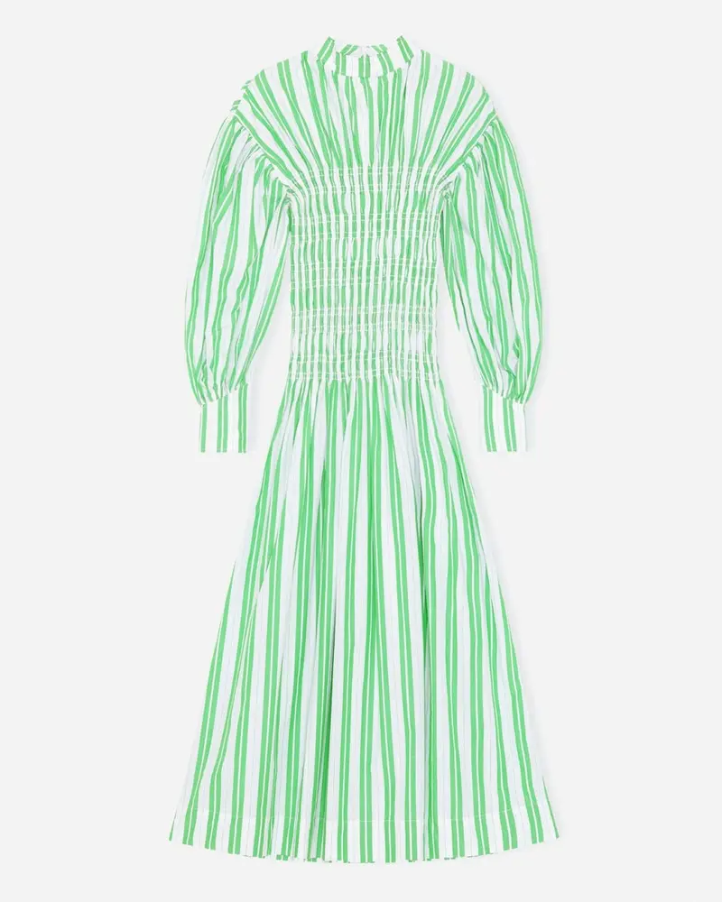 Smock Dress - Kelly Green