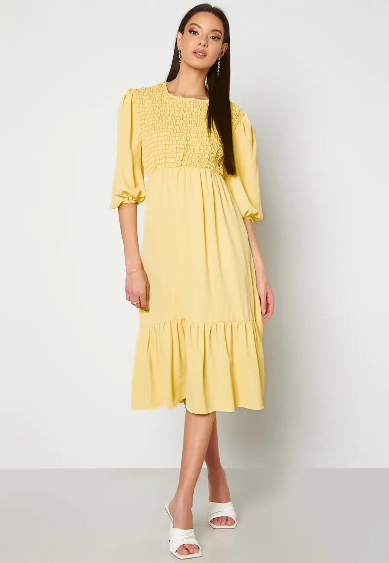 Smock Midaxi Dress