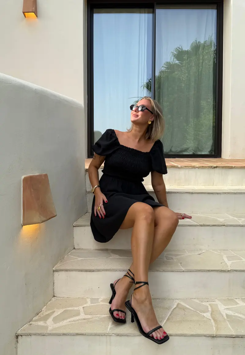 Smock Short Modal Dress