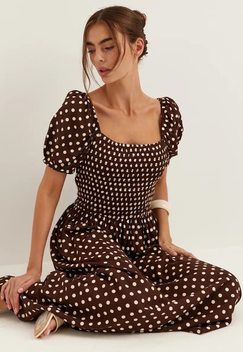 Smock Viscose Dress