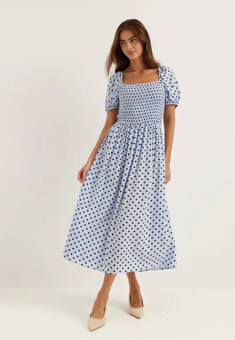 Smock Viscose Dress