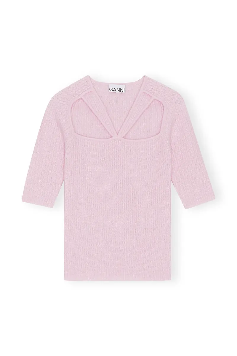Soft Wool Cut Out Top