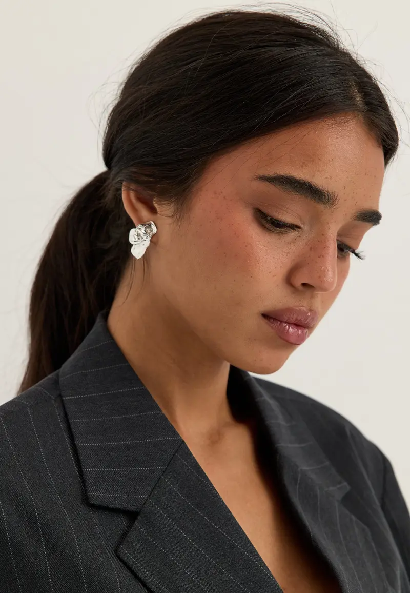 Solari Earrings Silver-plated