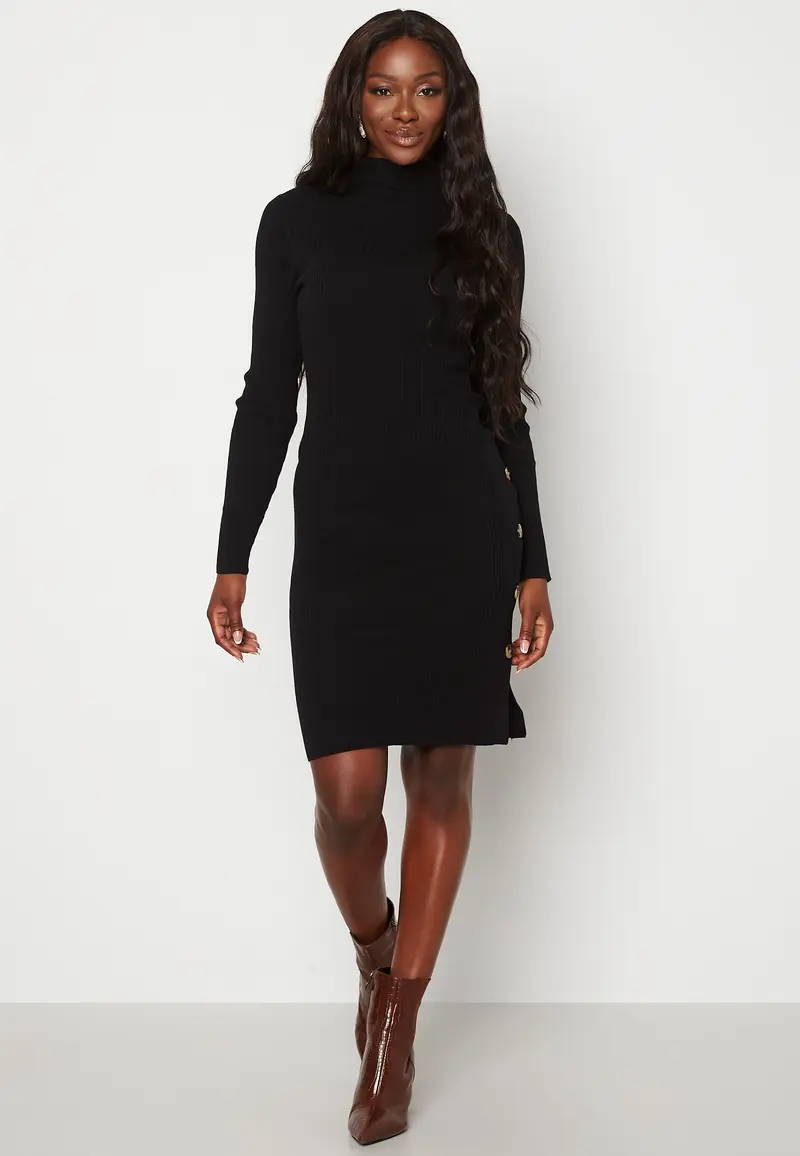 Solto Knit Button L/S Dress