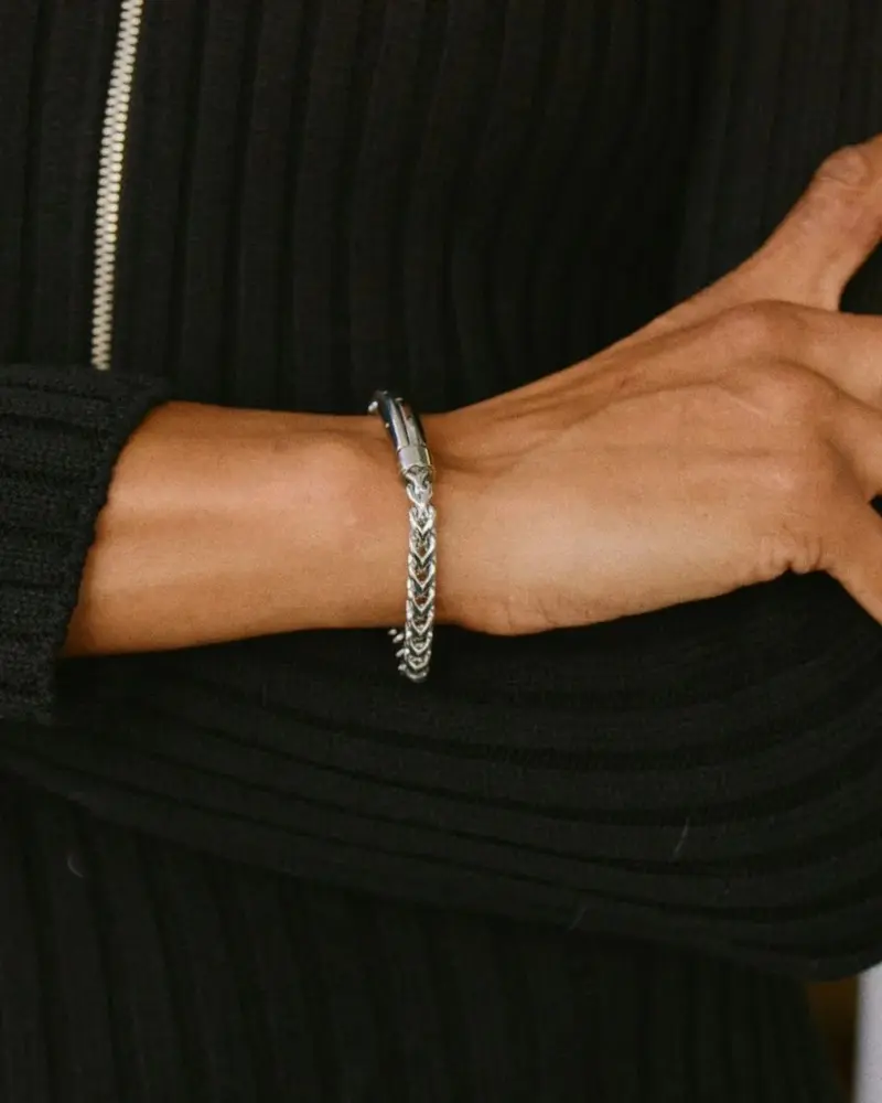 Spiga Chain Bracelet Steel