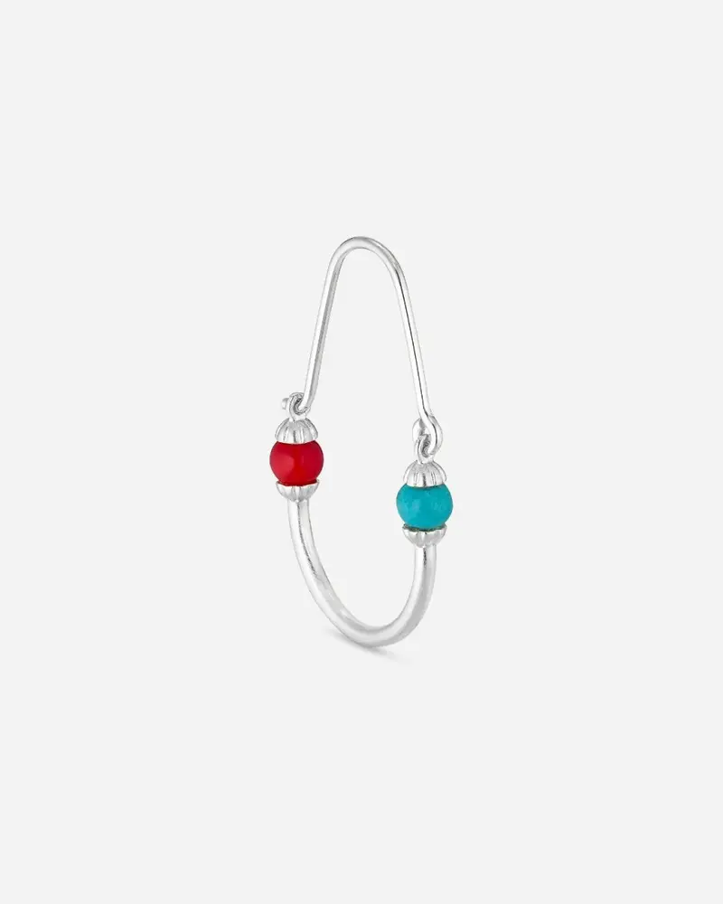 Splash Oval Creole - Silver