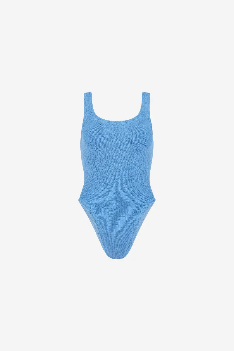 Square Neck Swim Cornflower