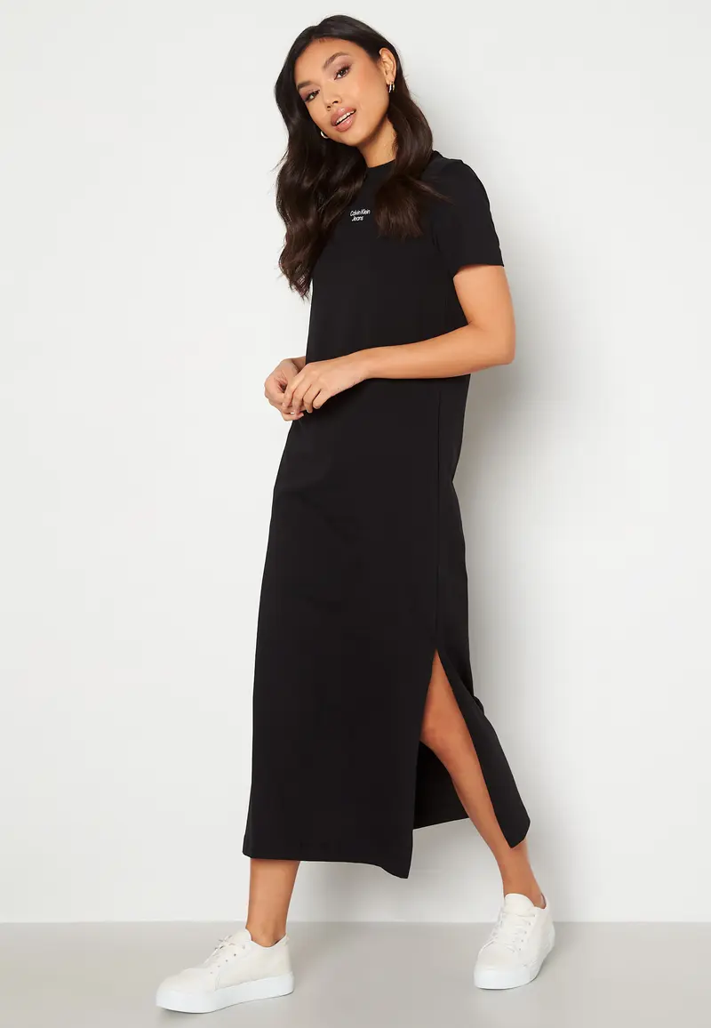 Stacked Logo T-Shirt Dress