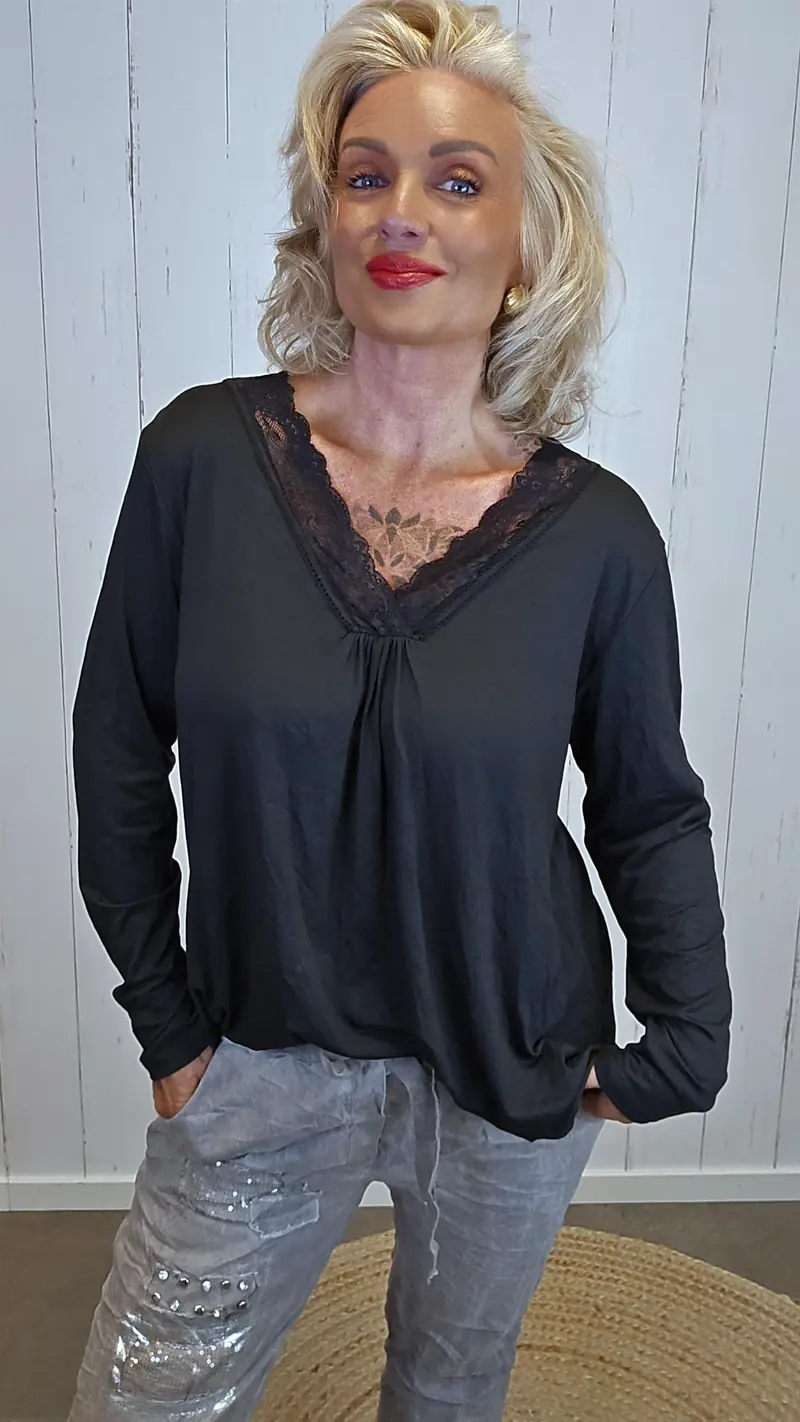 Stacy Blondetopp svart