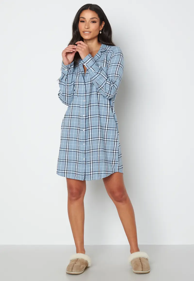 Stacy flannel night shirt