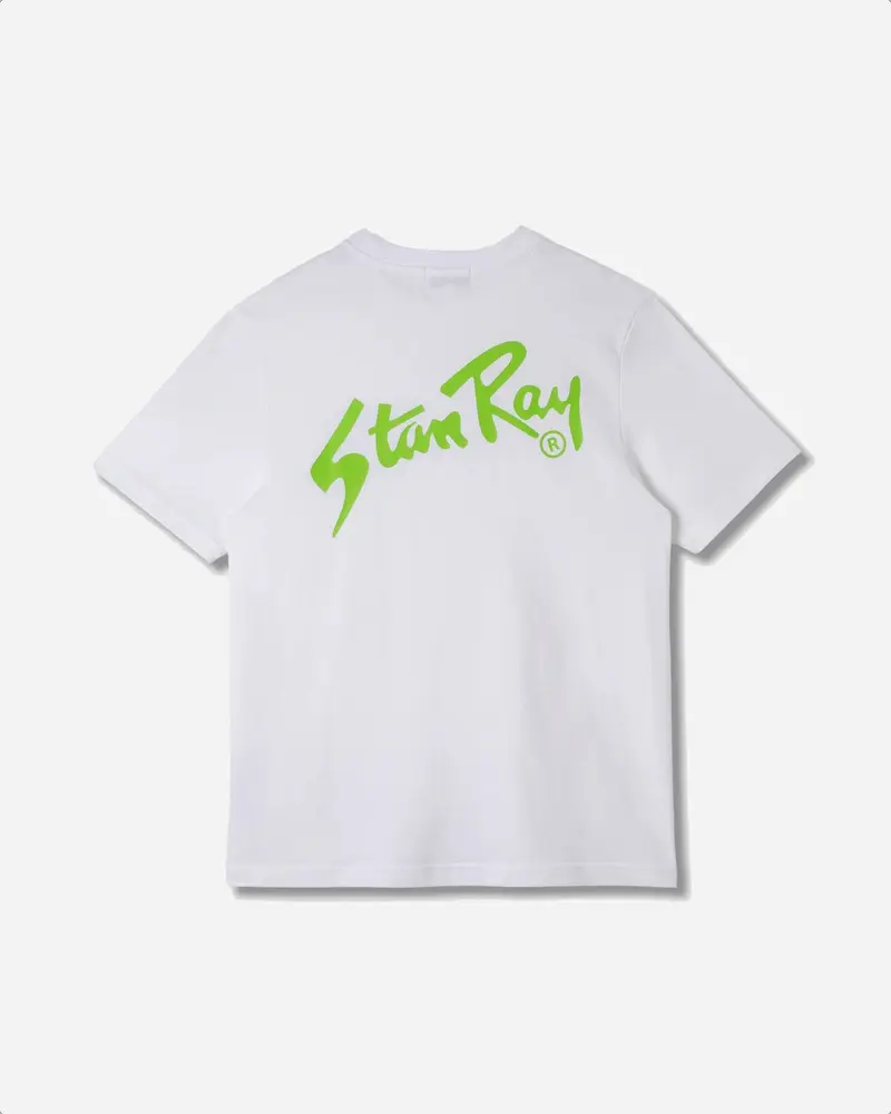 Stan OG Tee - White / Lime Green