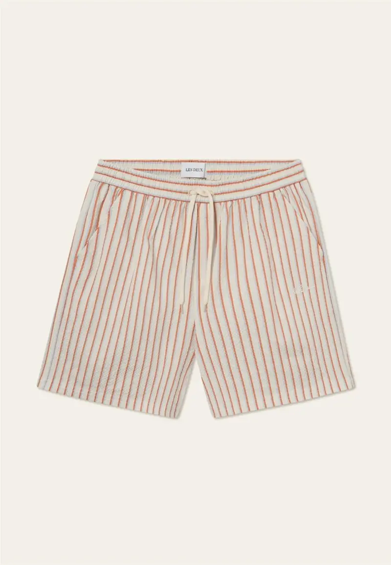 Stan Stripe Seersucker Swim Shorts
