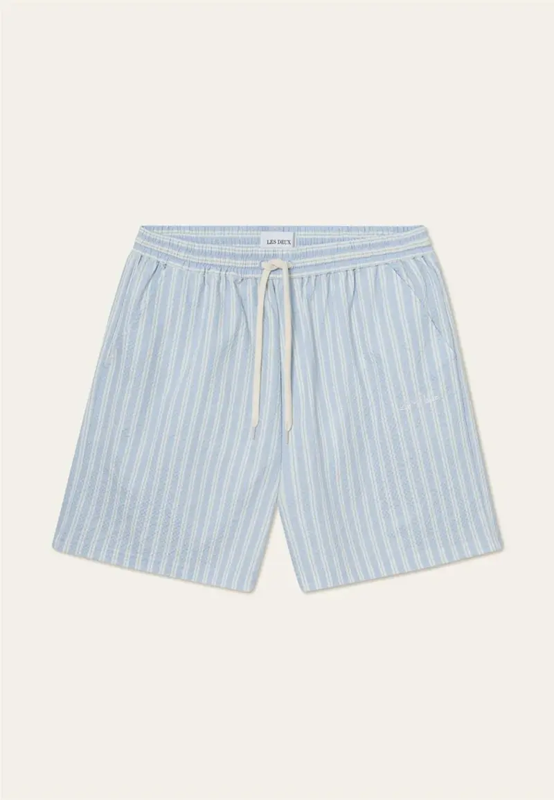 Stan Stripe Seersucker Swim Shorts