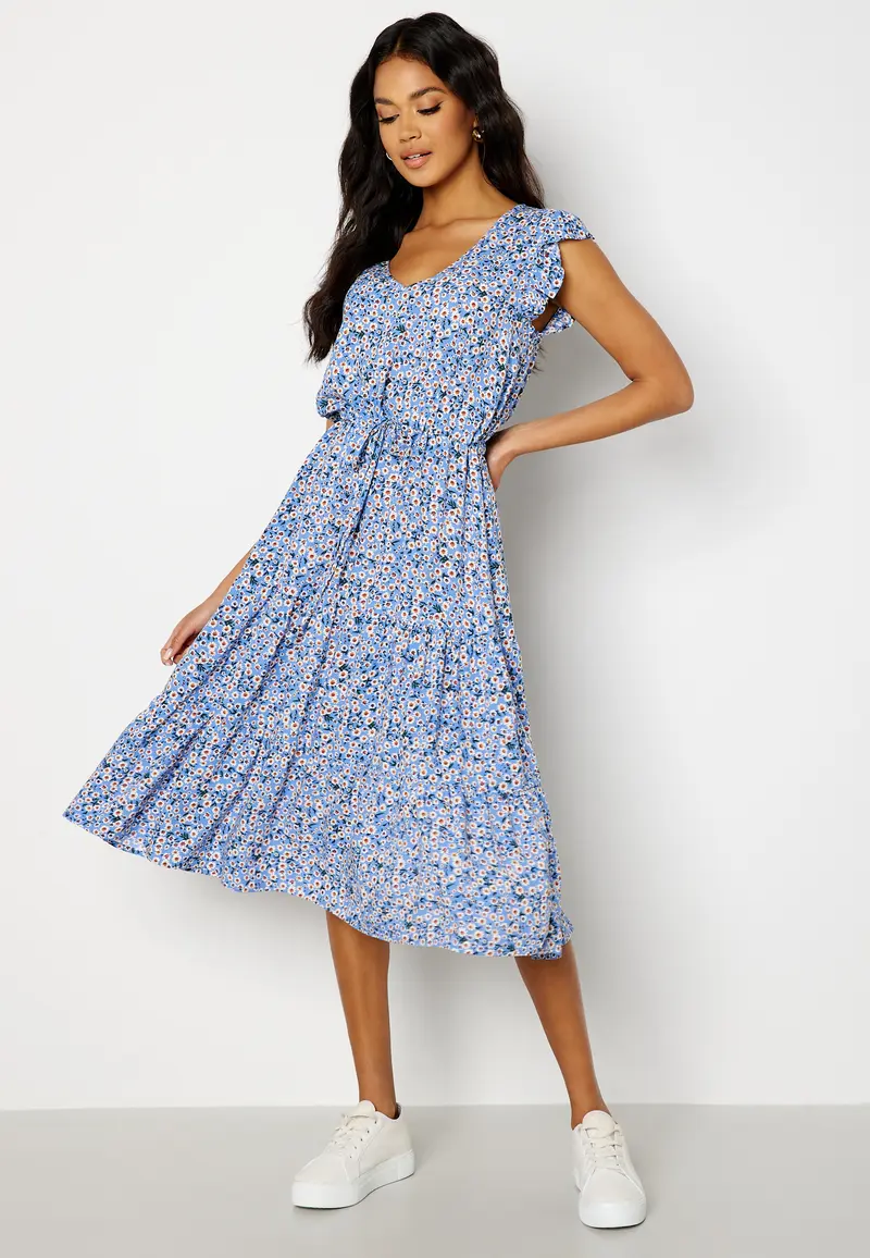 Starr Life S/S Frill Midi Dress