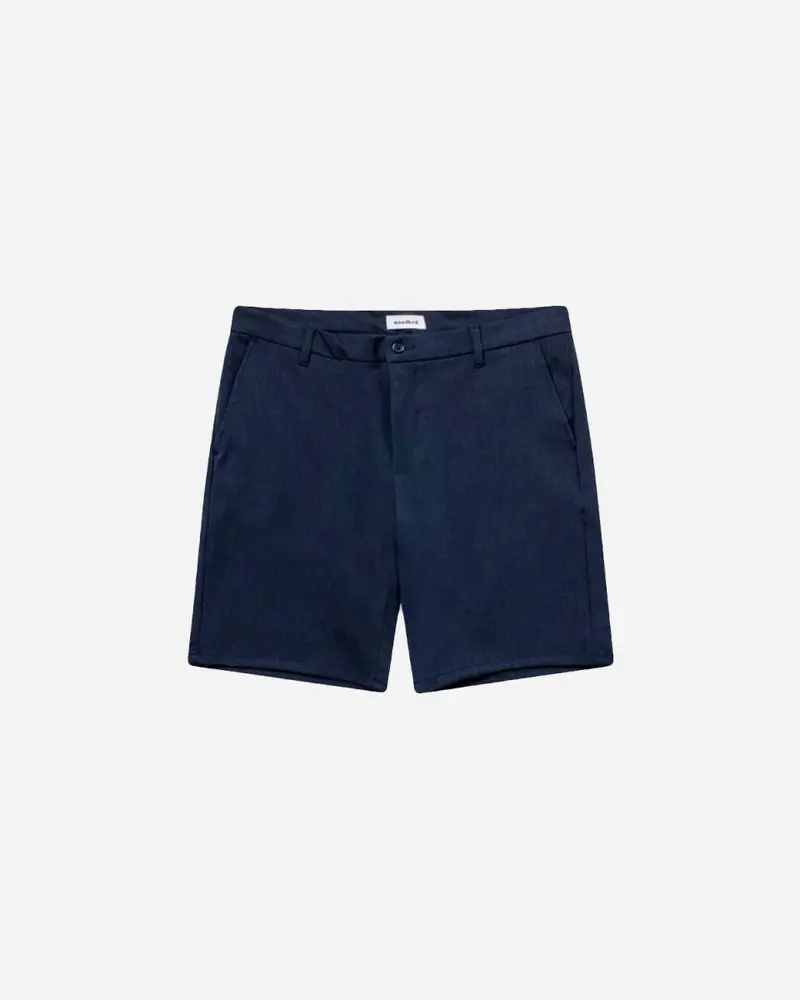 Steffen Melange Shorts - Navy Melange